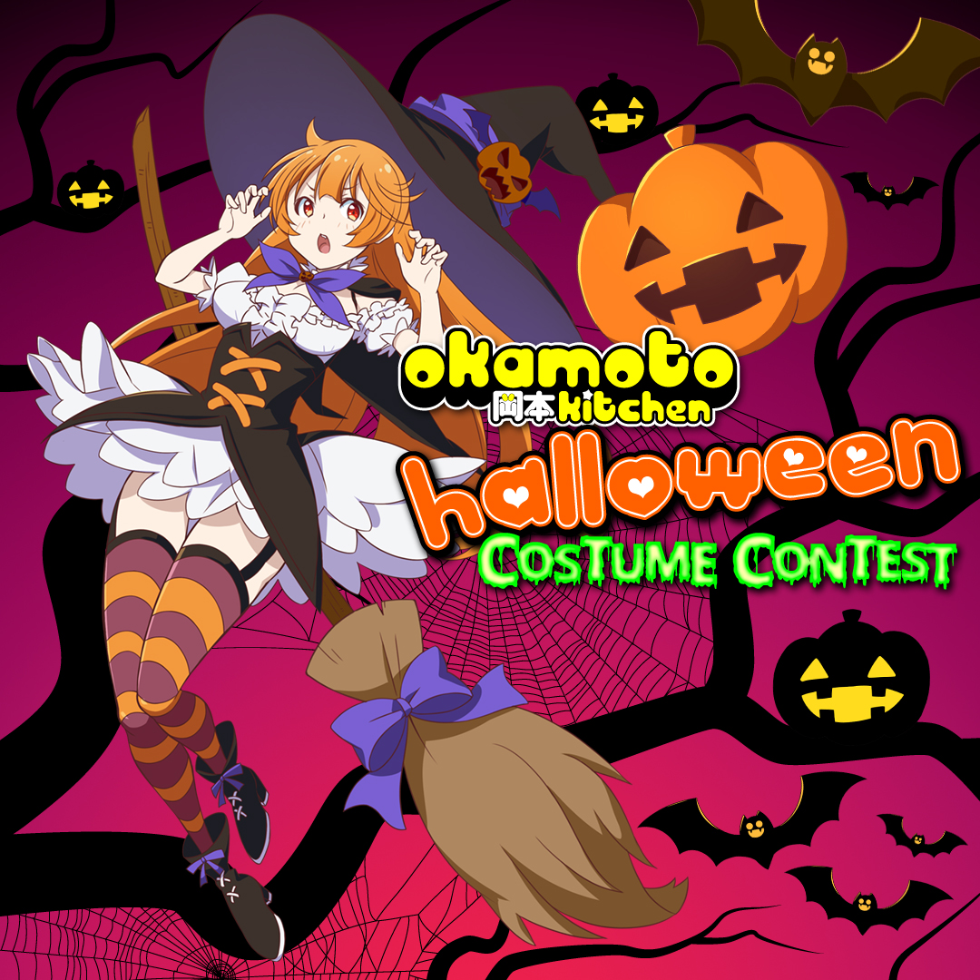 Okamoto Kitchen Costume Contest Graphic
